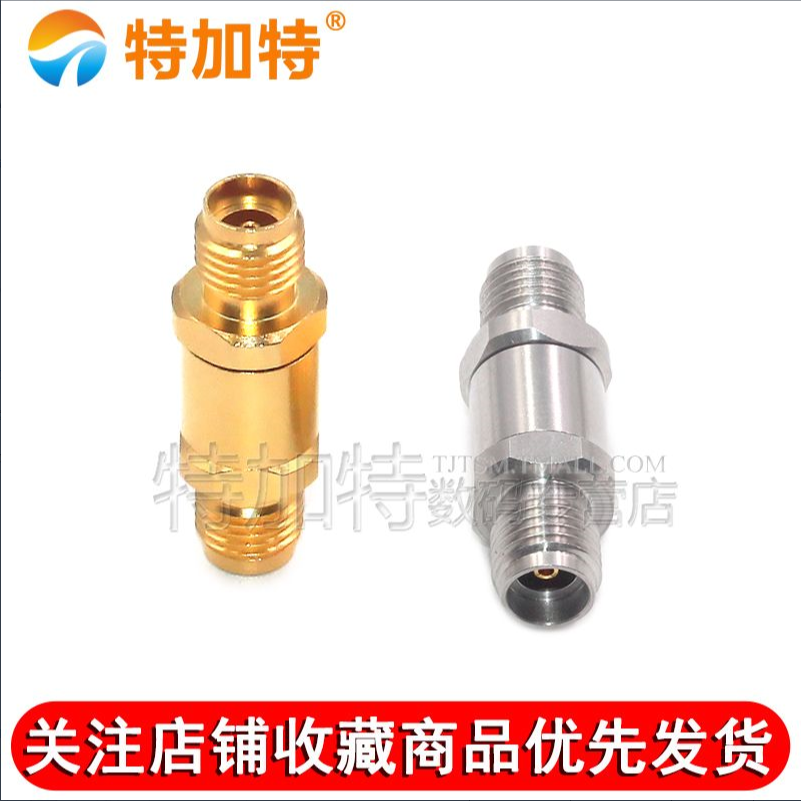 毫米波转接器 3.5-KKG分析仪射频双母头3.5MM母转3.5MM母DC-26.5G TEJIATE/特加特