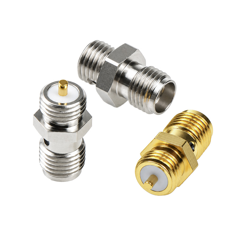 SMA-KYD1微带功分器腔体机箱固定底座 SMA母头面板连接器DC-18Ghz TEJIATE/特加特