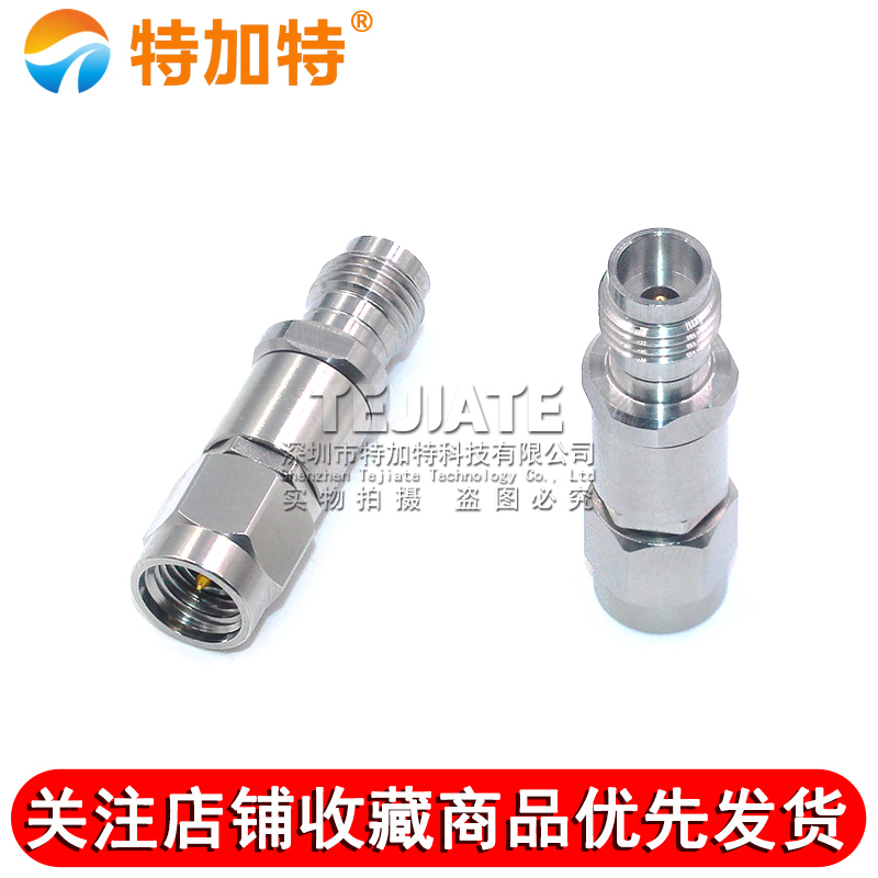 毫米波转接器 3.5/2.4-JKG低驻波测试头3.5MM公转2.4MM母DC-26.5G TEJIATE/特加特