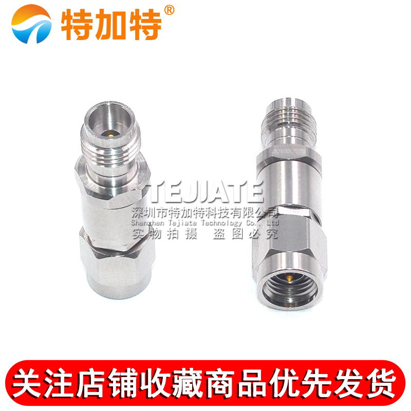 毫米波转接器 3.5/2.4-JKG低驻波测试头3.5MM公转2.4MM母DC-26.5G TEJIATE/特加特