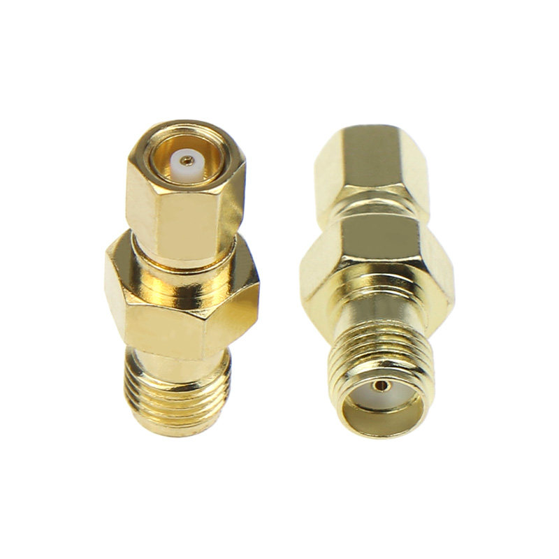 SMA/SMC-KK 传感器信号测试头 SMA母转SMC母头射频转接头 