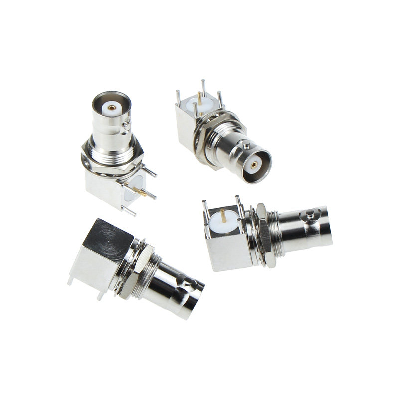 MHV-KYWE MHV3000V弯头PCB面板固定插座 BNC高压3KV MHV-KYWHD 