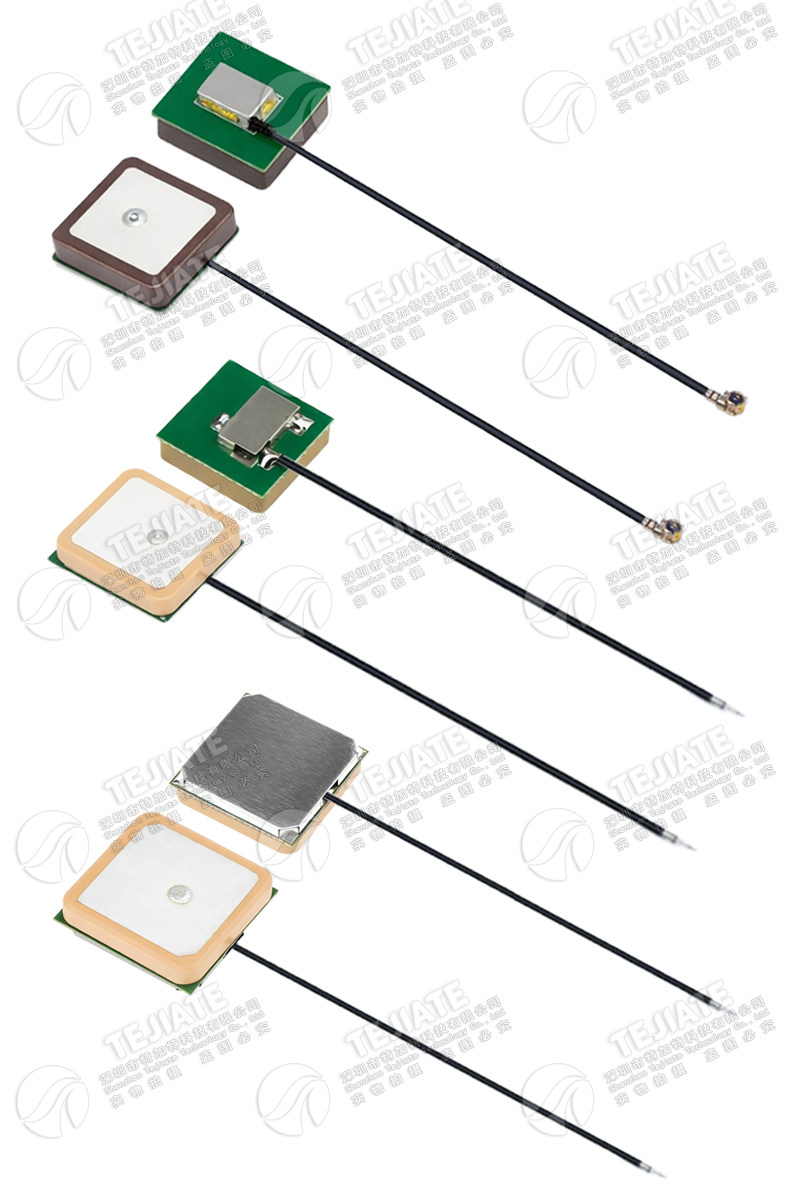 GPS北斗双模有源陶瓷天线 卫星导航信号高增益放大BD+GPS定位天线