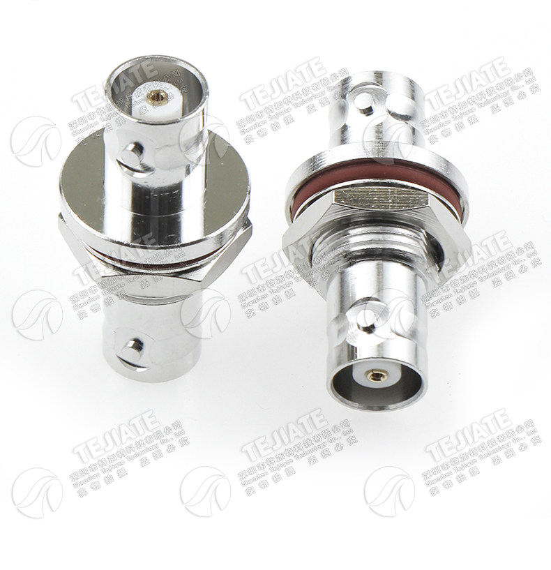 MHV-KKY BNC高压3000V母转母 带螺母穿墙面板固定 MHV3000V-KKY