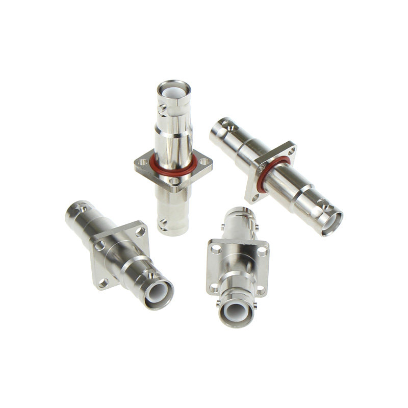 BNC高压5000V转接头 SHV-JJF SHV公转公带法兰盘防水圈 SHV-JFJ 