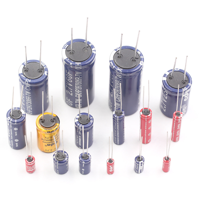 法拉电容2.7V 1/3.3/4.7/5/10/20/30/60F R型 行车记录仪专用电容 TEJIATE/特加特