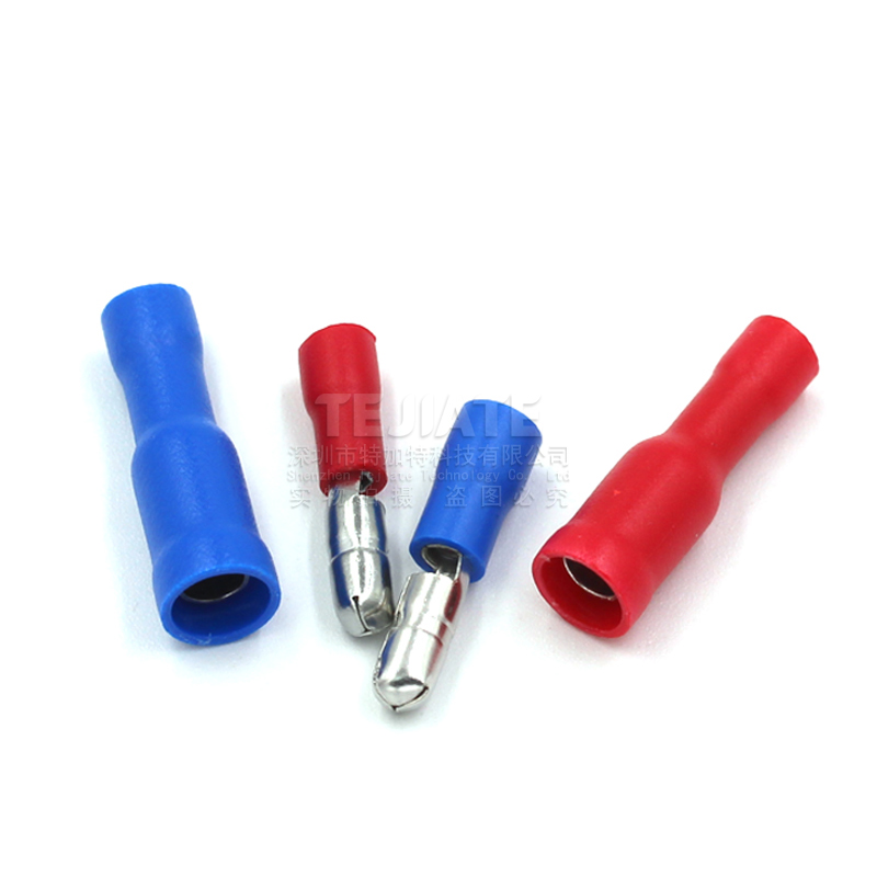 冷压端子 FRD/MRD1-156 2-156 接线公母电线对接头红蓝色 连接器 TEJIATE/特加特