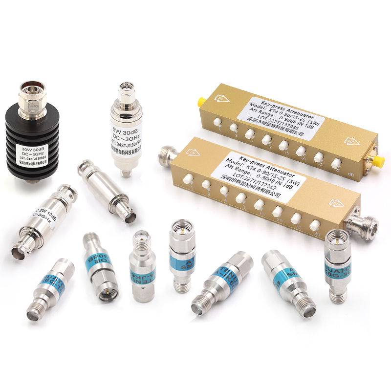 2W/5W同轴固定射频信号可调大功率衰减器 SMA/N型10/30-90DB 0-6G TEJIATE/特加特