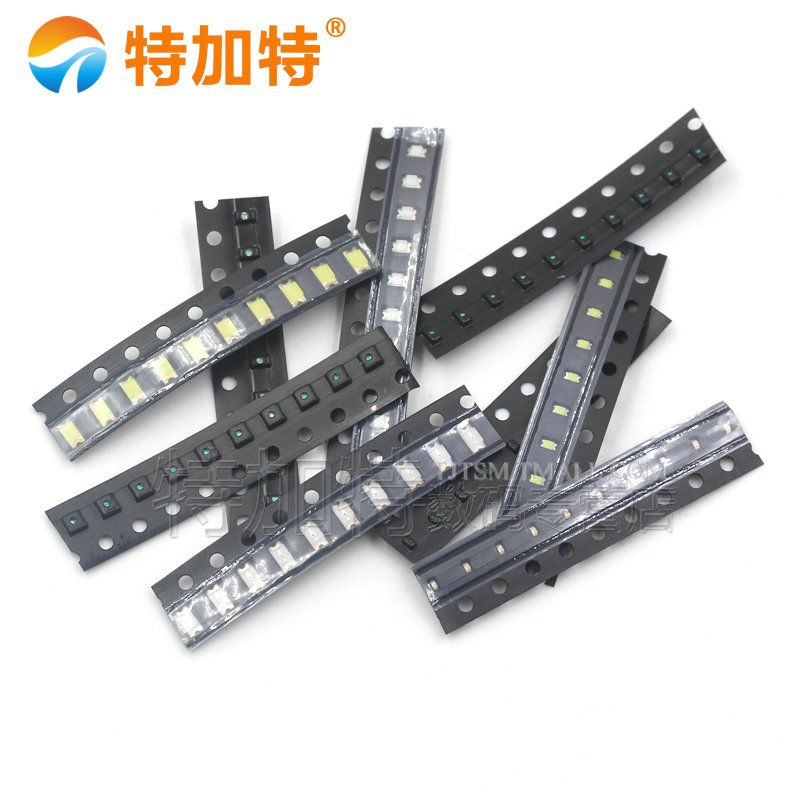 贴片LED 0402 0603 0805 1206红黄蓝绿白色灯 高亮发光二极管灯珠 