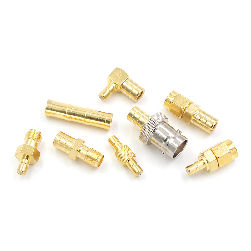 SMB射频转接头 SMA转SMB-JJ/KK L型BNC/SMA公转SMB公 SMB双通接头 TEJIATE/特加特