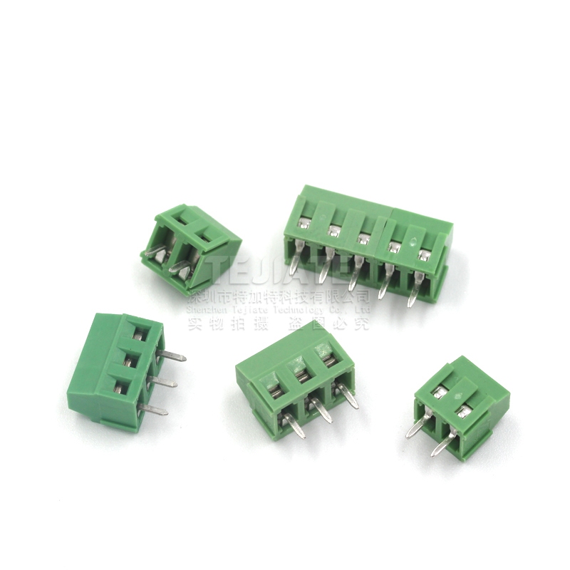接线端子 螺钉式PCB端子DC/KF128-2P/3/4/5/14P间距3.81MM可拼接 TEJIATE/特加特