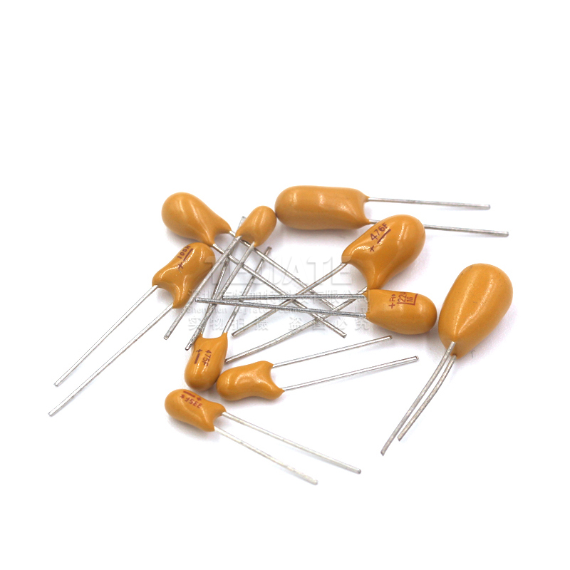 直插 钽电容16v/25V 1/2.2/4.7/22/47/100UF 3.3/33uf 胆电容106H TEJIATE/特加特