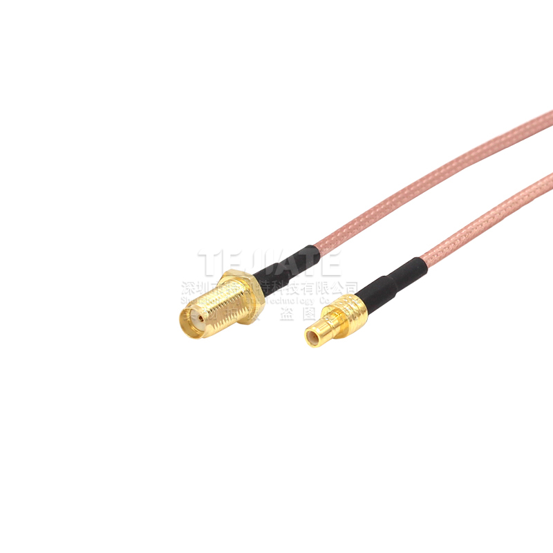 RG316射频跳线 SMA外螺内孔转SMB母头延长馈线 SMA/SMB-KK转接线 TEJIATE/特加特