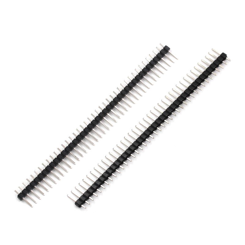 单排排针 1*40 2.54mm 插针 40针 针长11MM 铜针 (10只) TEJIATE/特加特