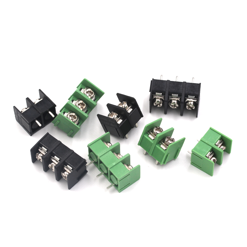 KF7.62-2P3P4P位 接线端子PCB端子接插件 7.62mm可拼接 绿/黑色 TEJIATE/特加特
