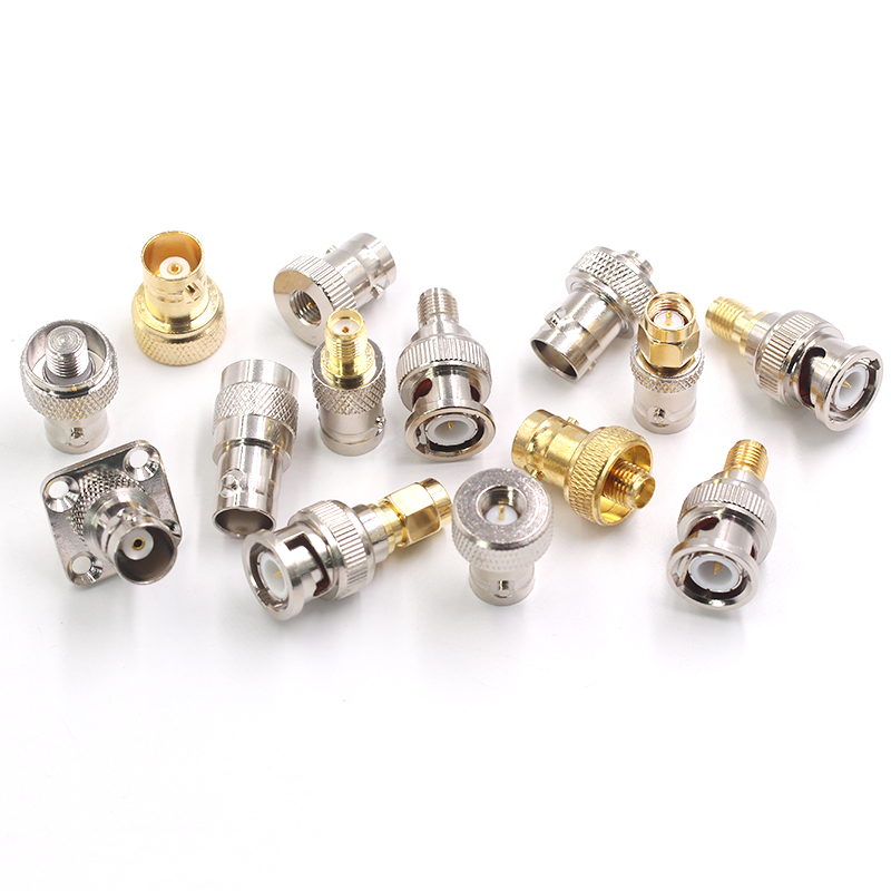 BNC转SMA射频转接头 sma公母头转Q9示波器连接头BNC/SMA-JK连接器 TEJIATE/特加特