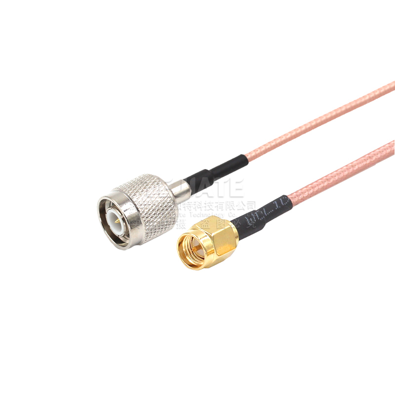 SMA-J-K公头母头转TNC公头内螺内针转接线 RG316射频同轴延长线 TEJIATE/特加特