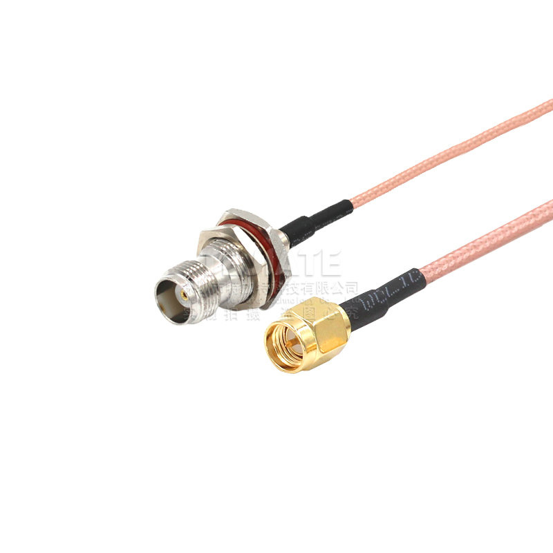RF射频同轴RG316转接线 SMA内螺内针转TNC-KY母头大六角 SMA-J-K TEJIATE/特加特