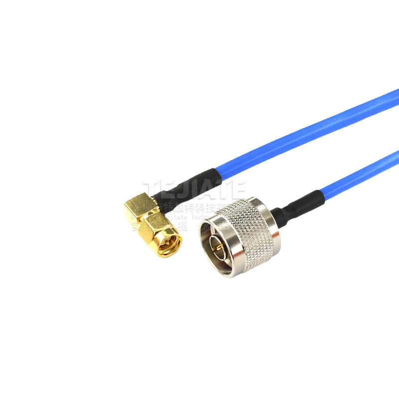 高频测试线SMA-JW转N-J/N-KF SMA四孔法兰 RG402/141半柔线缆跳线 TEJIATE/特加特
