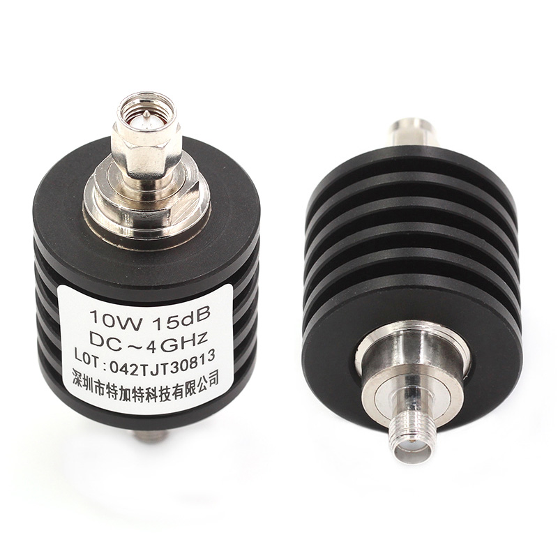 10W衰减器 SMA同轴固定衰减器 DC-4GHz射频微波 10/20/30/1-40DB TEJIATE/特加特