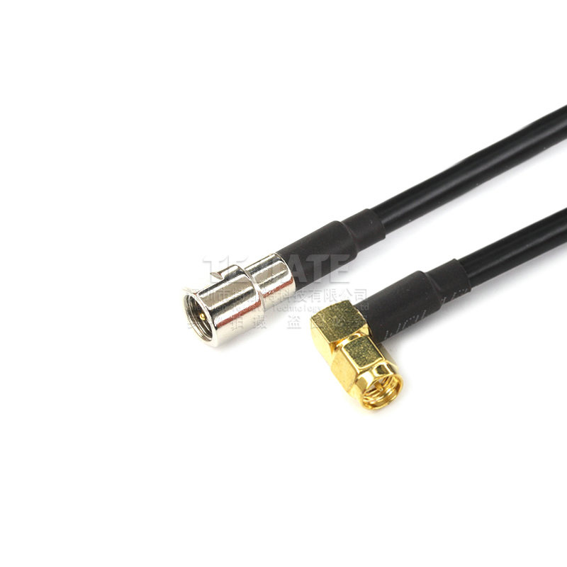 RF射频同轴线RG58/142转接线SMA弯公头内针转FME公母头SMA-JW/FME TEJIATE/特加特