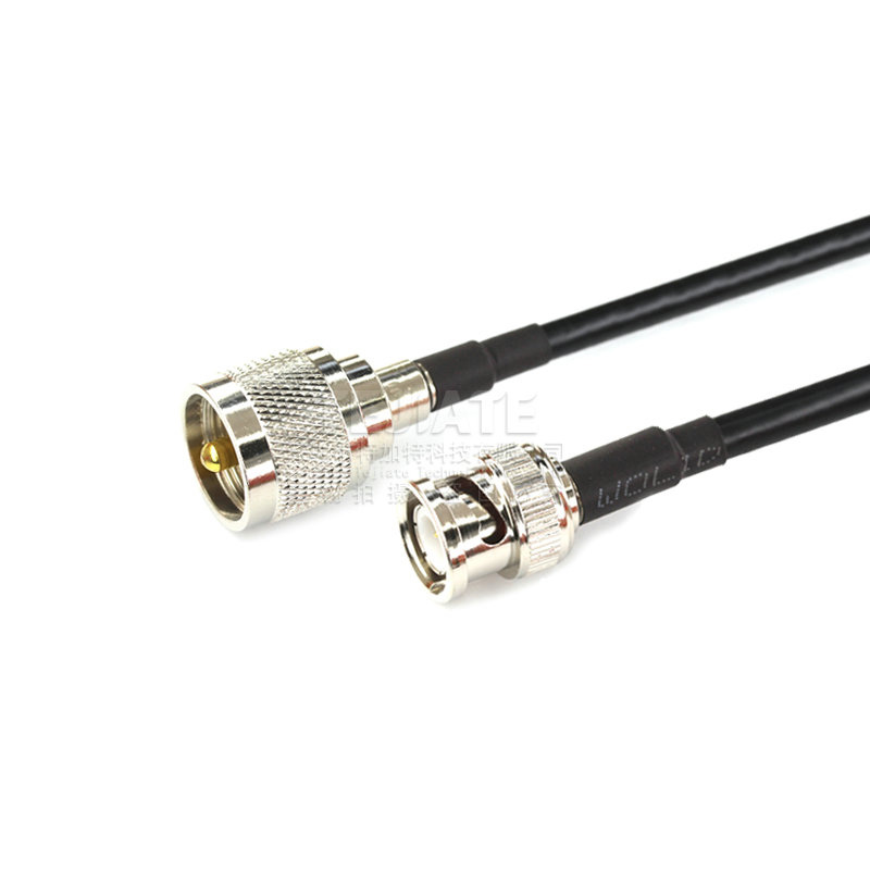 RG58/142射频连接跳线UHF-J转BNC-J公母头同轴馈线50-3 SL-16公头 TEJIATE/特加特