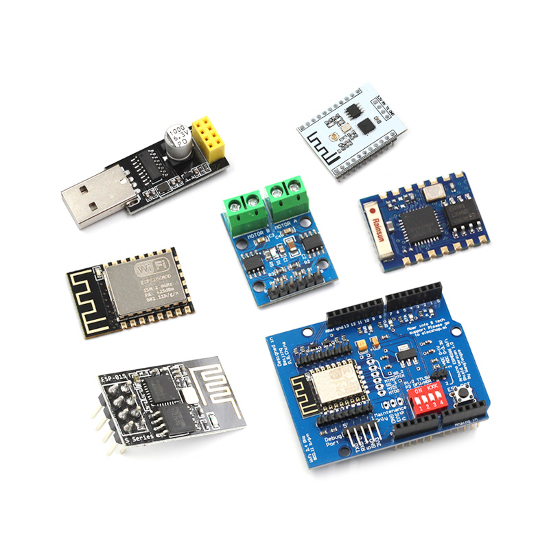 ESP8266-01 01S WIFI模块无线收发串口远距离物联网开发板12F 12E 