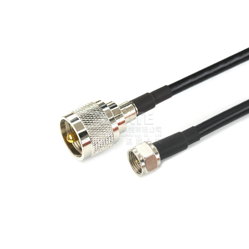 UHF转F英制公母头 UHF/F-J-K-JW RG142/58双层屏蔽跳线50-3馈线 TEJIATE/特加特
