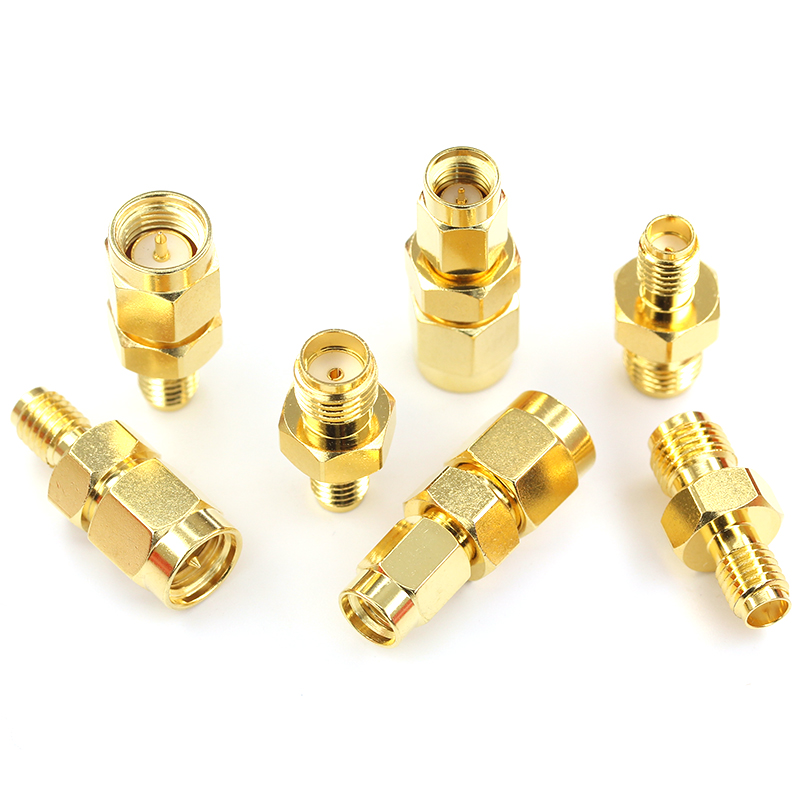 SMA/SSMA-KJ SMA公头转SSMA母头 SSMA/SMA-JK SSMA-JJ 射频转接头 TEJIATE/特加特