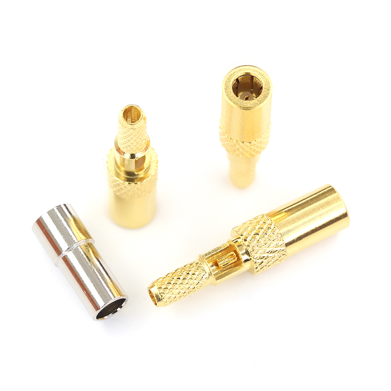 SSMB射频接线头 SSMB-J-K-KW-1.5 焊接型连接器 RG174/316馈线头 TEJIATE/特加特