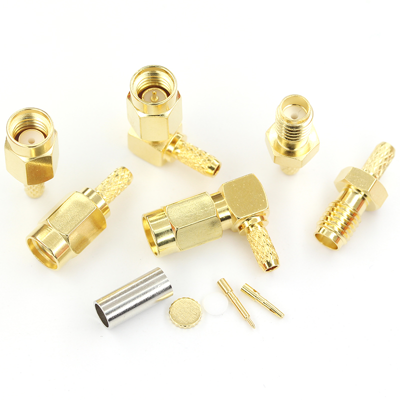 SSMA-JW-1.5 SSMA-C-J-K 射频同轴连接器SSMA接头适用于RG316/174 TEJIATE/特加特