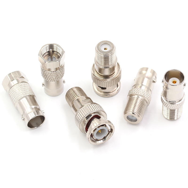 BNC转F转接头BNC公头/母头Q9头F头F公F母 TV英制转换头射频连接器 TEJIATE/特加特