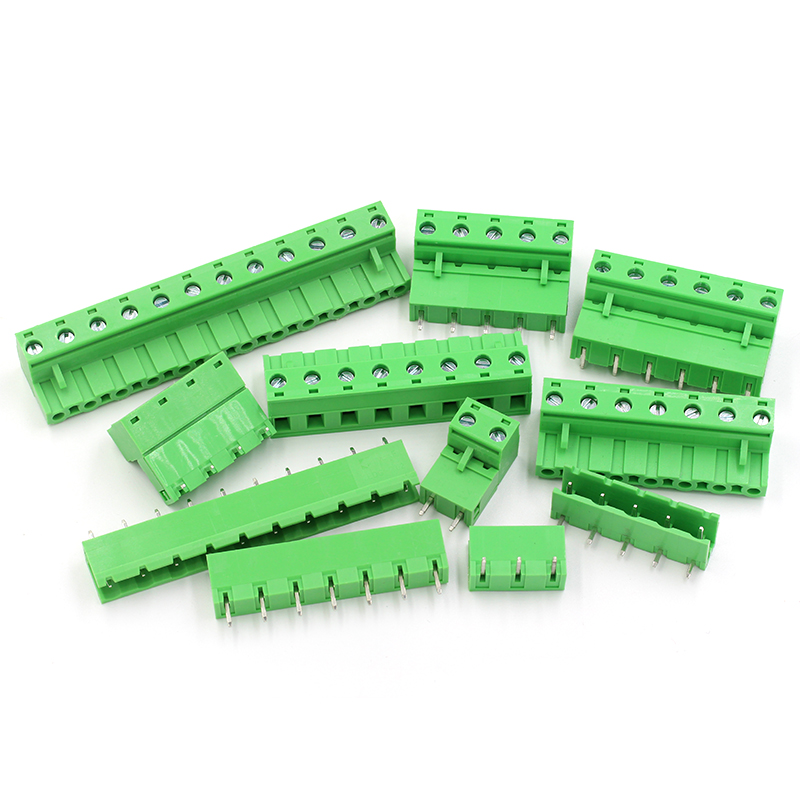 KF2EDG 7.62MM 接线端子PCB端子 2P 3P 4P 5P6P7P8P9P12P 插拔式 TEJIATE/特加特