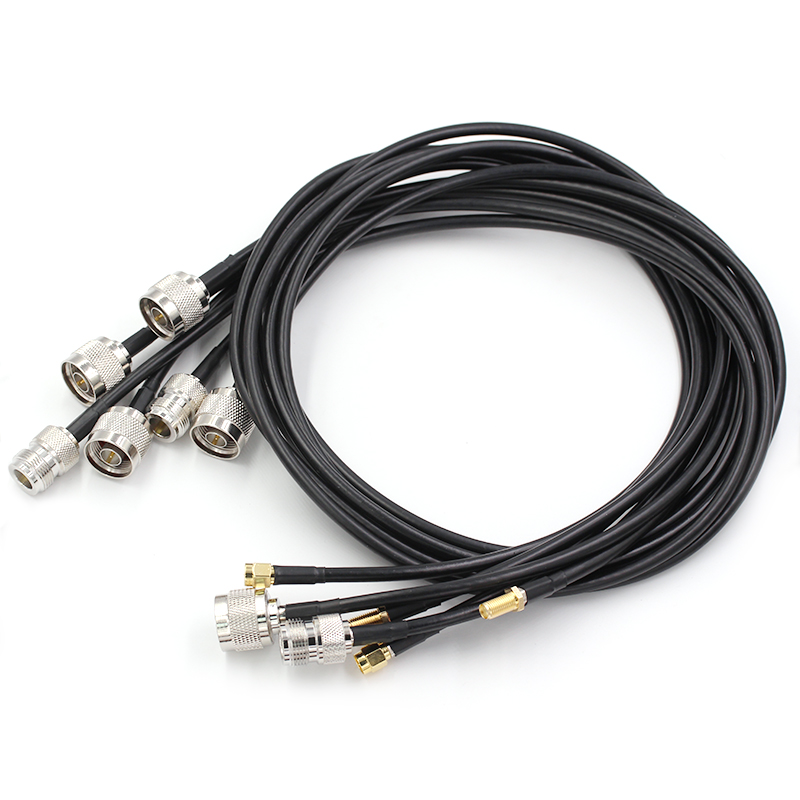SMA转N连接线 N型延长线RG58 N转SMA转接线 SMA公转N射频线50-3 TEJIATE/特加特