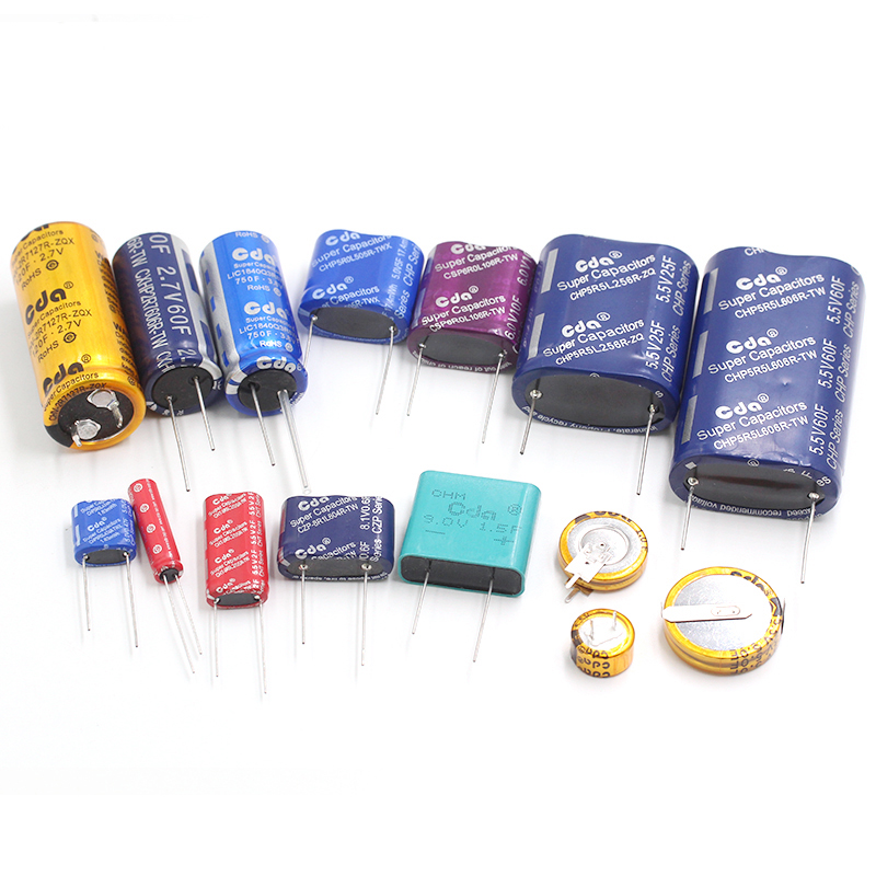 法拉电容5.5V 2.7/3.8伏C/V/H/R/组合型锂离子双层耐高温超级电容 TEJIATE/特加特