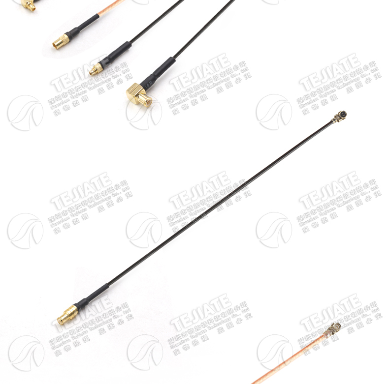IPEX转MMCX射频转接线UF.L转MCX公母头延长连接线 RG178/1.13馈线