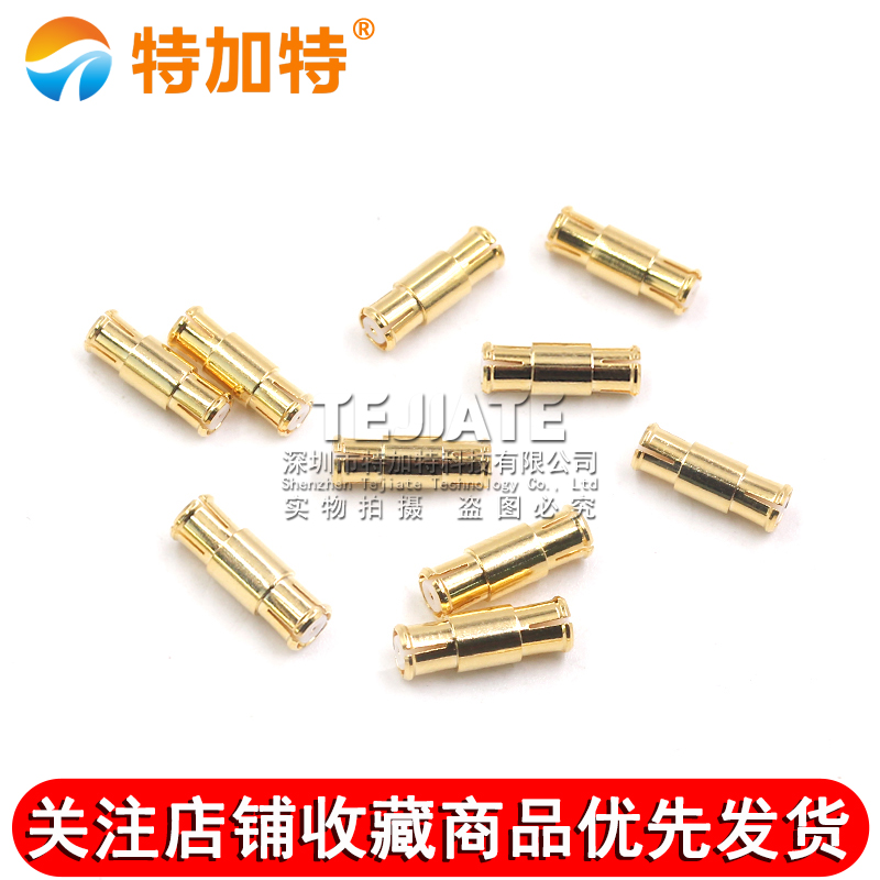 SMP转SMP射频转接头 SMP-KK母头转母头 GPO双通直通头转接器 0-6G TEJIATE/特加特