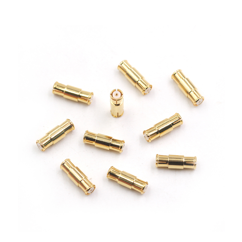 SMP转SMP射频转接头 SMP-KK母头转母头 GPO双通直通头转接器 0-6G TEJIATE/特加特