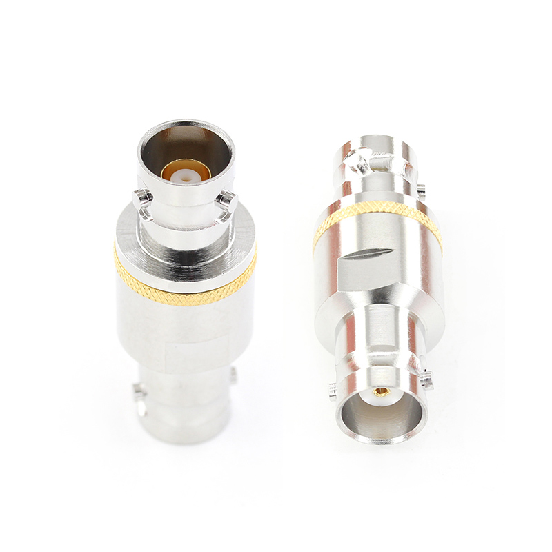 特加特 射频连接器 TRB/BNC-KK 三同轴TRB母头转BNC/Q9母头转接头 TEJIATE/特加特