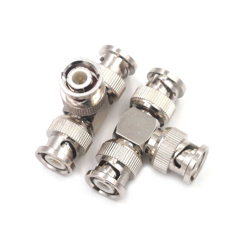 特加特 射频转接器 BNC/Q9-JJJ BNC三通公头 示波器转接头一分二 TEJIATE/特加特