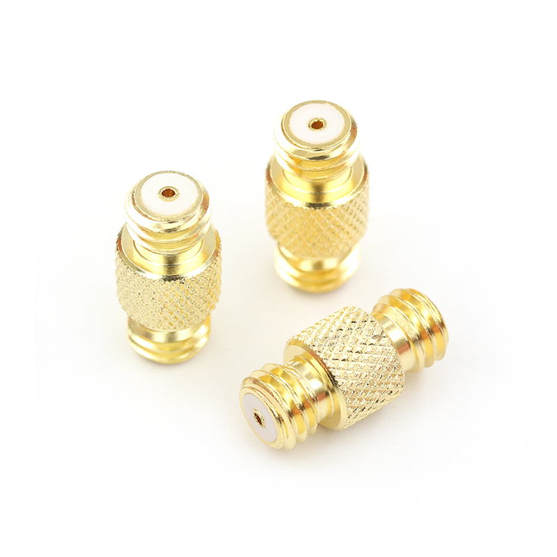 特加特 射频连接器 L5母头转M5母头 M5/L5-KK M5传感器双通转接头 TEJIATE/特加特