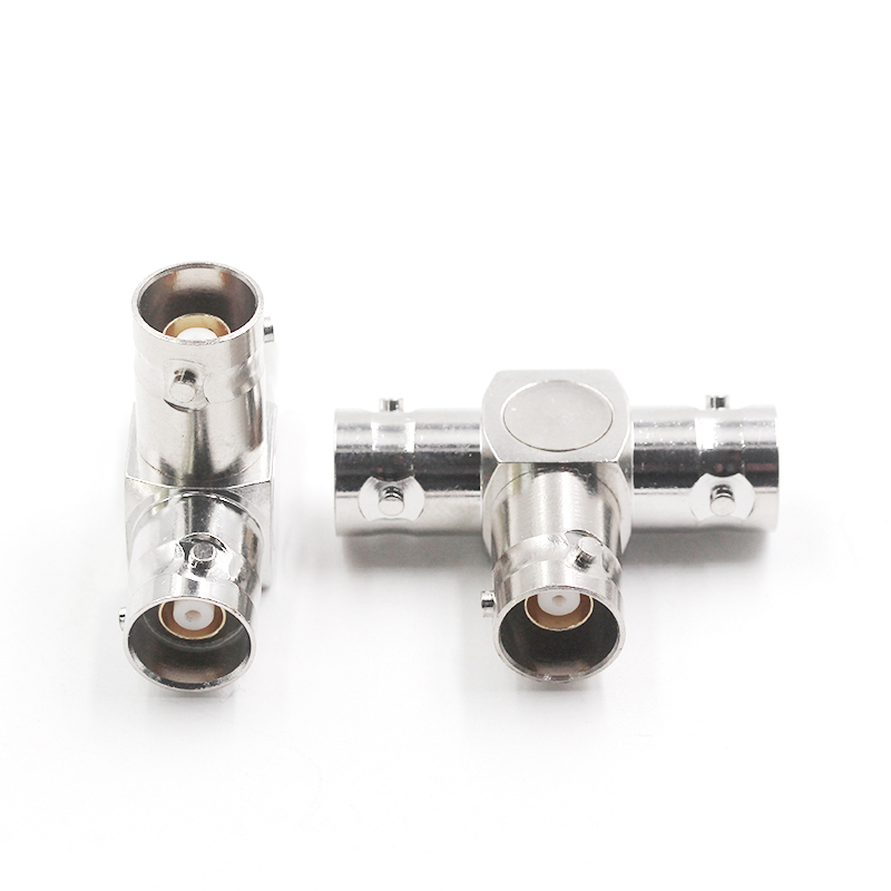 特加特 射频连接器 TRB-KKK TRB三通母头 BNC三同轴转接头 1533B TEJIATE/特加特
