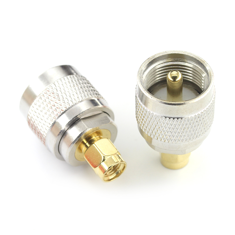 特加特 射频转接头 UHF公头转SMA公 SL16/SMA-JJ M座对讲机连接器 TEJIATE/特加特