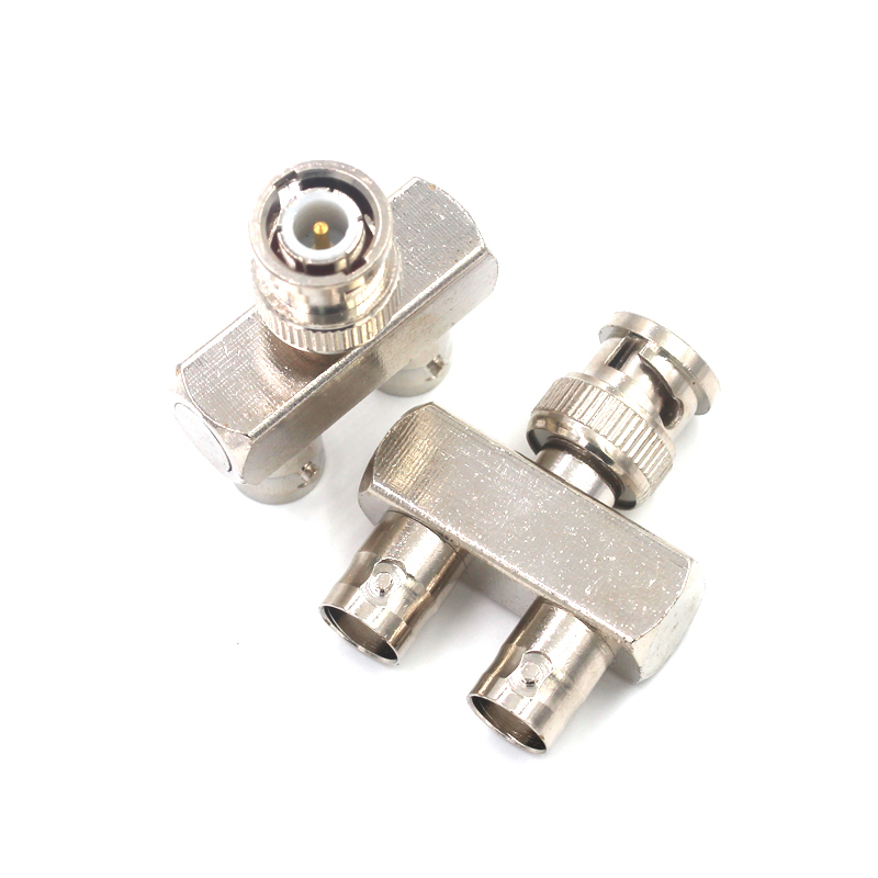 特加特射频连接器 BNC公头转双母头 BNC/Q9-KJK-KKJ 示波器三通头 TEJIATE/特加特