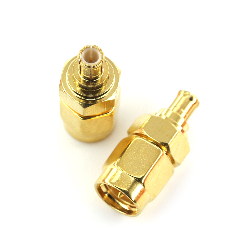 特加特 射频转接头 SMA公头转MCX公头 SMA/MCX-JJ 同轴连接器 6G TEJIATE/特加特