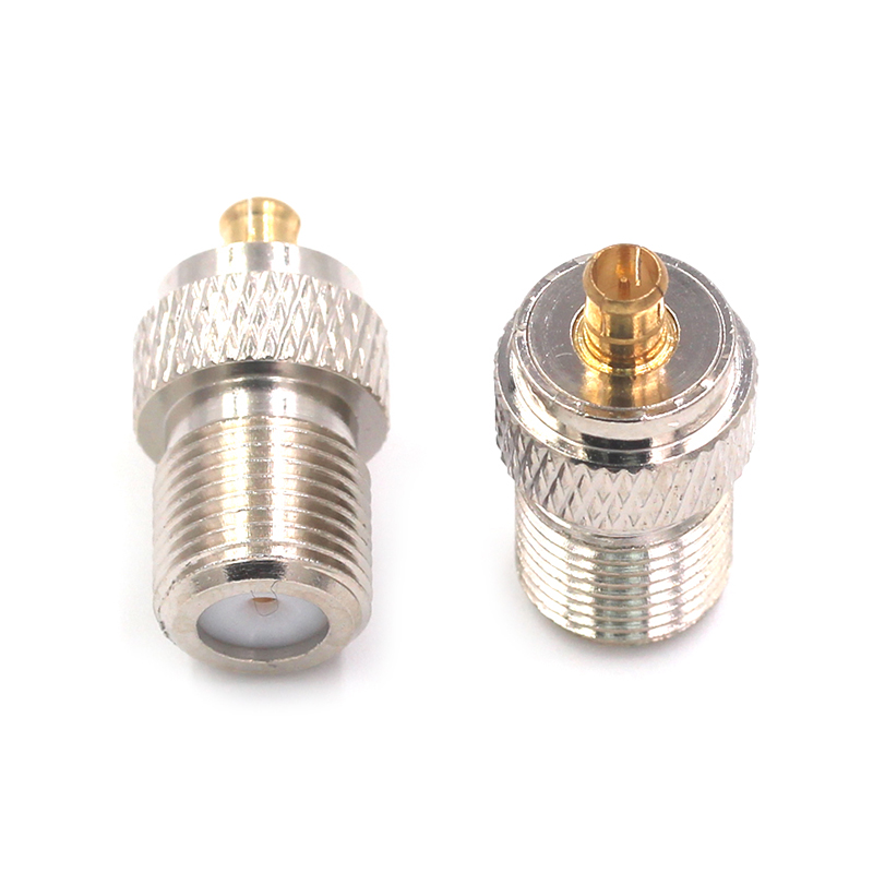 特加特 射频转接头 MCX/F-JK F母头英制转MCX公头 双通同轴连接器 TEJIATE/特加特