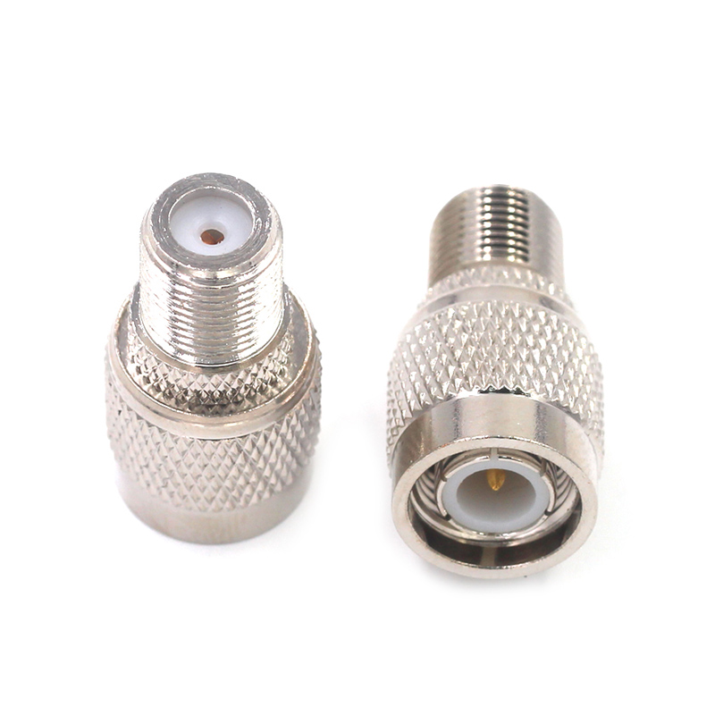特加特 射频信号连接器 F/TNC-KJ TNC公头转F母头英制 同轴转接头 TEJIATE/特加特
