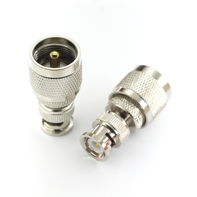 特加特 射频转接头 UHF公头转BNC公头 UHF/BNC-JJ SL16对讲机M座 TEJIATE/特加特