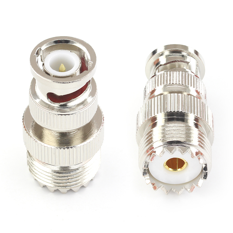 特加特 射频转接头 UHF母头转BNC公 UHF/BNC-KJ-JK SL16对讲机M座 TEJIATE/特加特