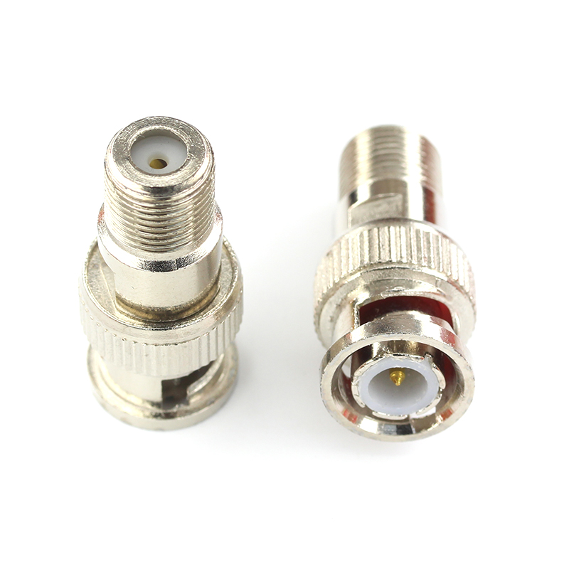 特加特 射频转接头 BNC公头转F英制母头 BNC/F-JK 有线电视连接器 TEJIATE/特加特